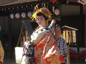 日光江戸村花魁